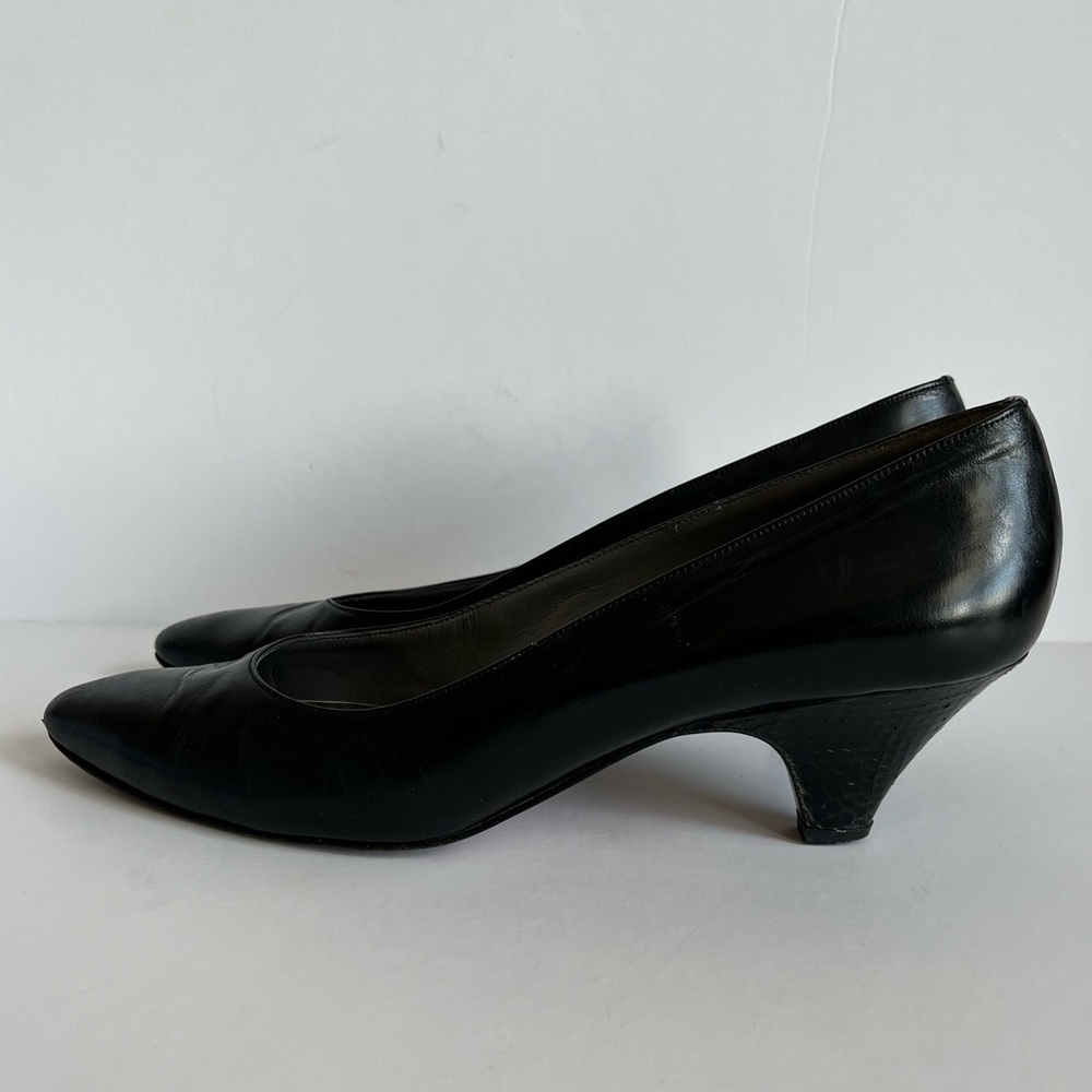 Bally Black Leather Heels - Picture 2 of 10